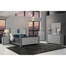  IFDC Logan 7 pc Queen Panel Bedroom Set IMAGE 1