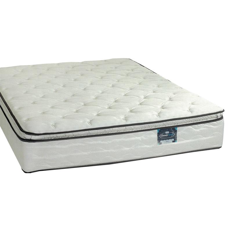 Simmons BeautySleep DRSG 4 Hi-Loft Pillow Top Mattress Set (Twin) IMAGE 2