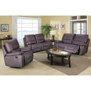 Brassex Aurore Manual Reclining Fabric Loveseat 8525-L IMAGE 2