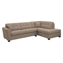 Edgewood Furniture Fabric 2 pc Sectional 1617 2 pc Sectional (Java) IMAGE 1