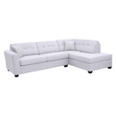 Edgewood Furniture Fabric 2 pc Sectional 1617 2 pc Sectional (Ice) IMAGE 1