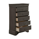  Mazin Furniture Mayville 5-Drawer Chest 2147SG-9 IMAGE 4