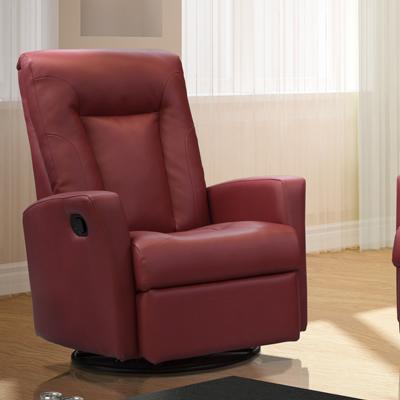 Elran Lauren Swivel, Glider, Rocker Leather Recliner L0312-MEC-SG IMAGE 1