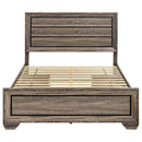  Coaster Furniture Kauffman 204190Q Wood Queen Storage Panel Bed - Washed Taupe IMAGE 5
