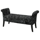 Brassex Storage Bench 0819-BK IMAGE 1