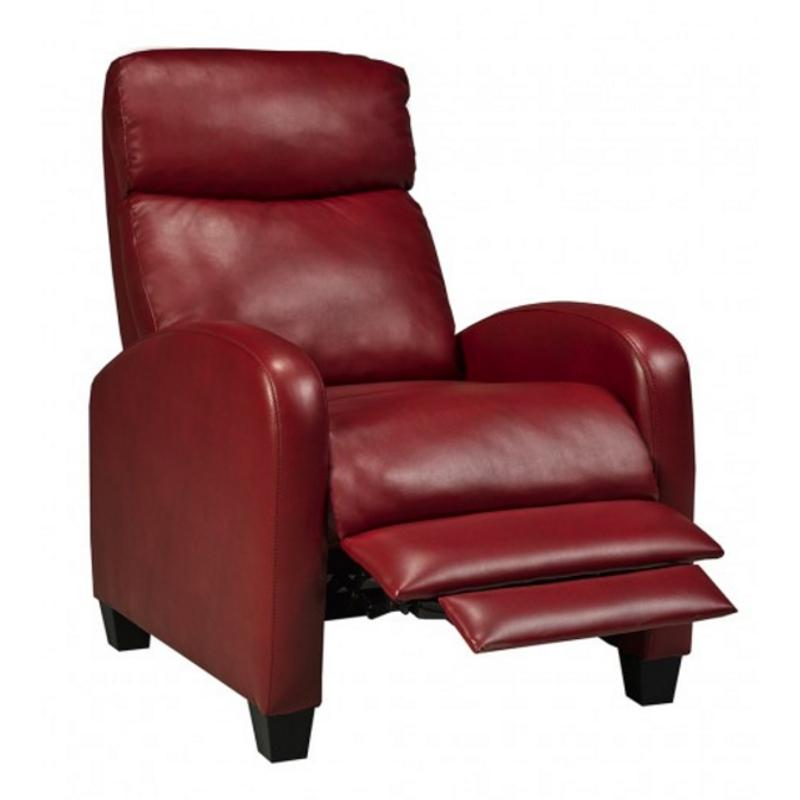 Brassex Soho Leather look Recliner 8628-RD IMAGE 2