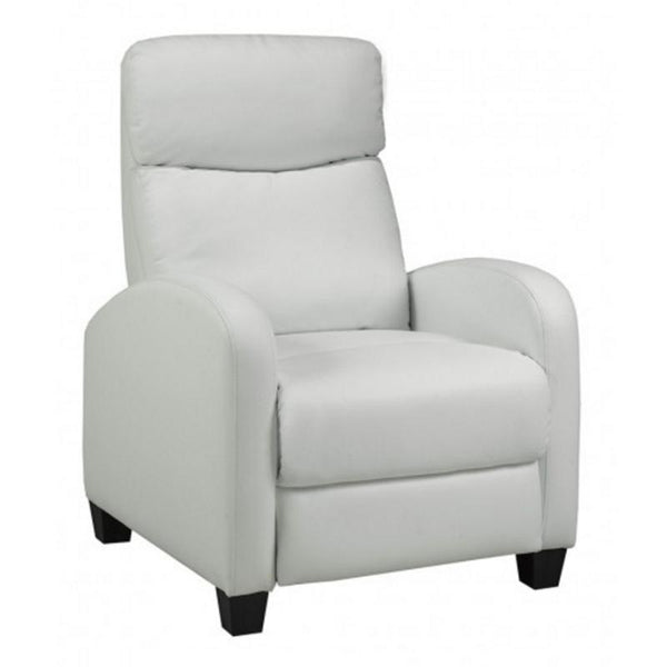 Brassex Soho Leather look Recliner 8628-WH IMAGE 1