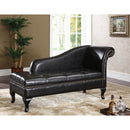 Brassex 8933 Maia Storage Chaise - Espresso IMAGE 2