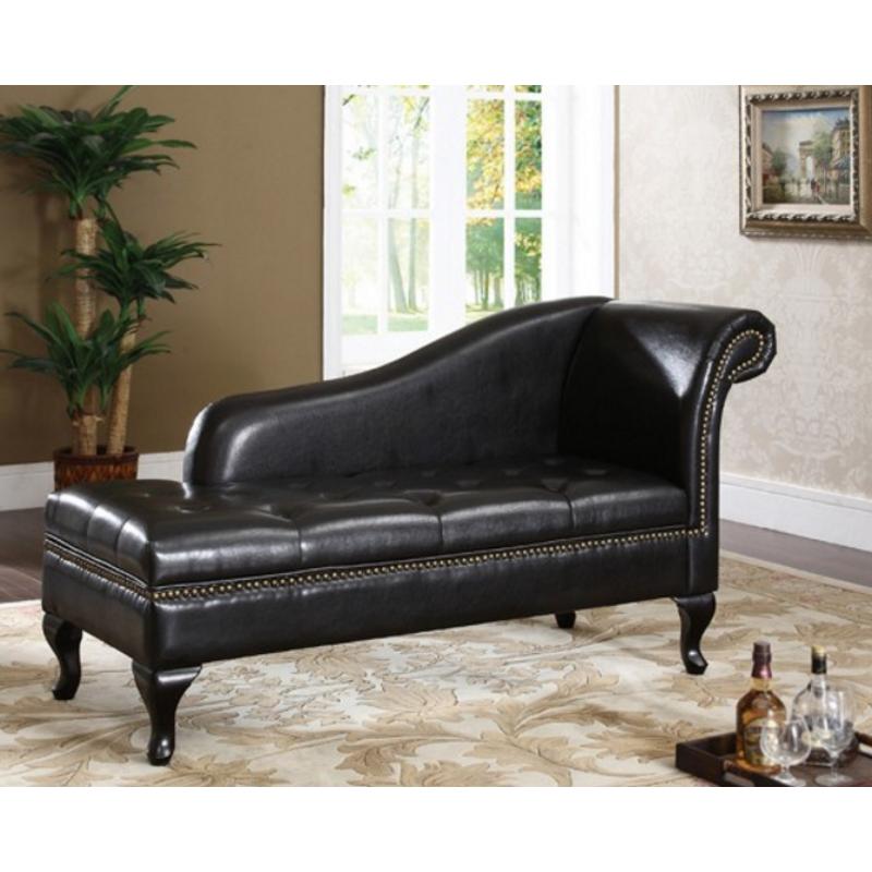 Brassex Chaise Bonded Leather Chaise 8933 IMAGE 2