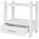 Brassex Bookcases 4-Shelf 14905-WH Bookcase IMAGE 2