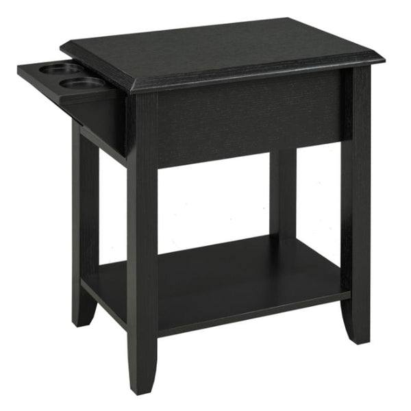 Brassex Accent Table 151100-BK Telephone Stand IMAGE 1