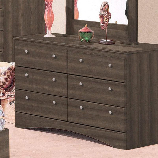 Dynamic Furniture 6-Drawer Kids Dresser 474-862 IMAGE 1