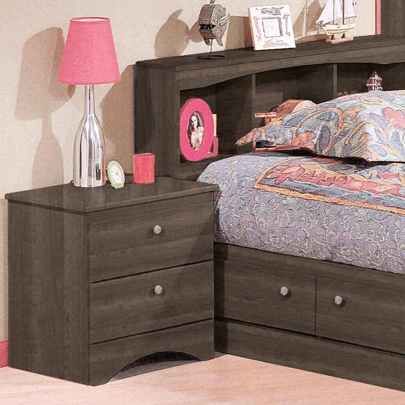 Dynamic Furniture 2-Drawer Kids Nightstand 474-222 IMAGE 1