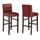 Brassex Pub Height Stool WS-5411-RD IMAGE 1