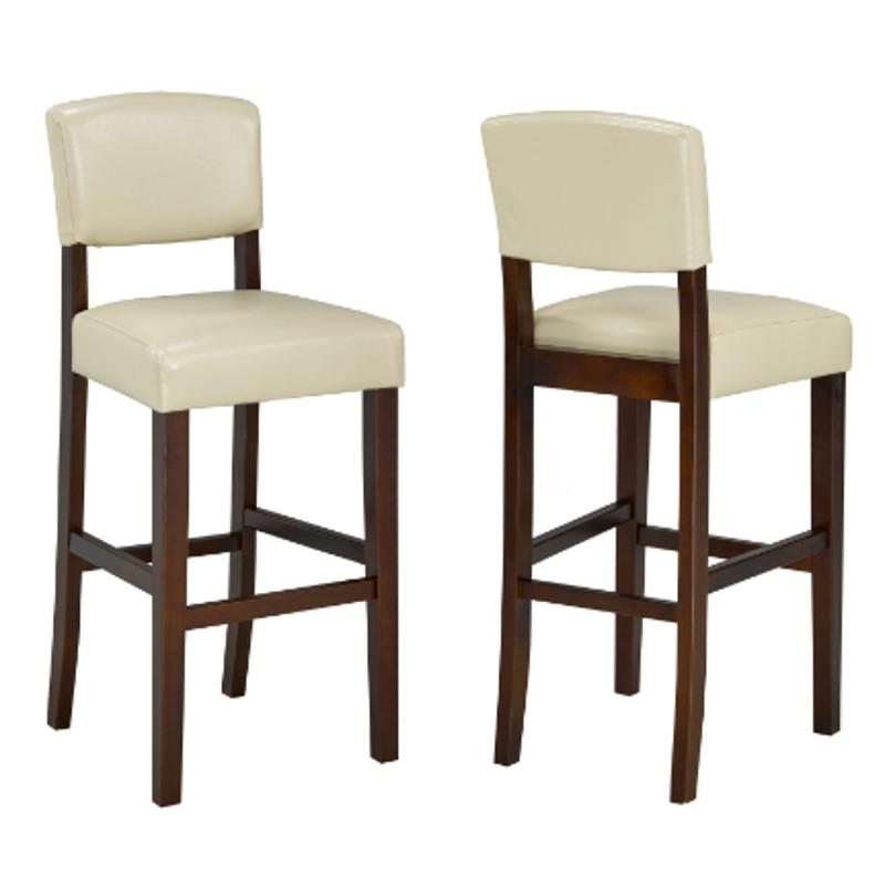 Brassex Pub Height Stool WS-5422-CR IMAGE 1