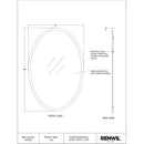  Renwil Yen MT638 Vanity Mirror IMAGE 3