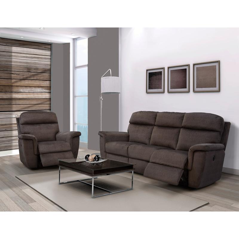 Elran Bailey Manual Reclining Fabric Loveseat 40575-05 IMAGE 1