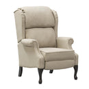 Elran Manual Fabric Recliner Relaxon W0002-MEC-W32 Pushback Wing Chair IMAGE 1