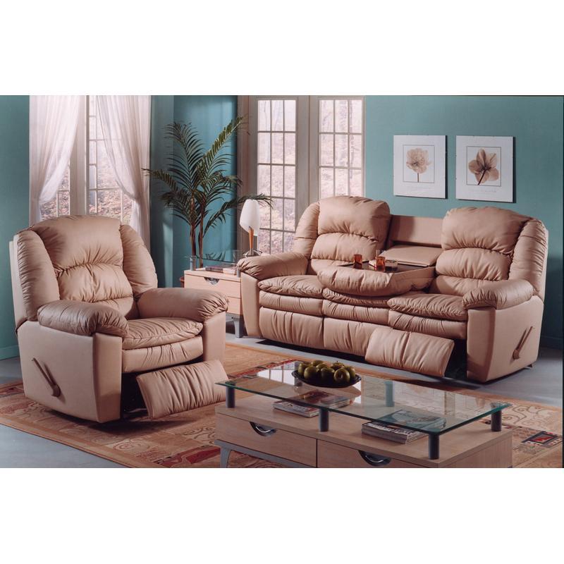 Elran Randy Manual Reclining Fabric Loveseat 90675-05 IMAGE 1