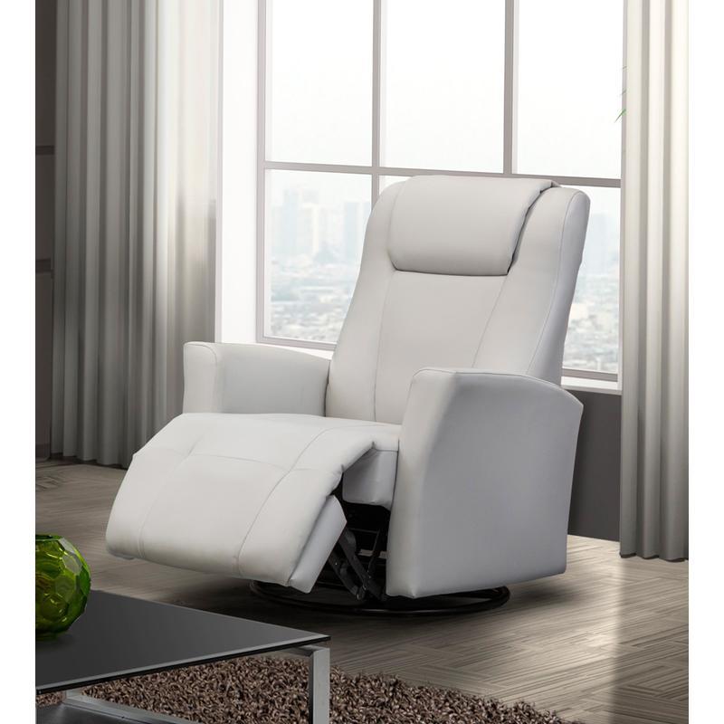 Elran Lainee Power Swivel, Glider, Rocker Leather Recliner L0572-MEC-SG-OP IMAGE 1