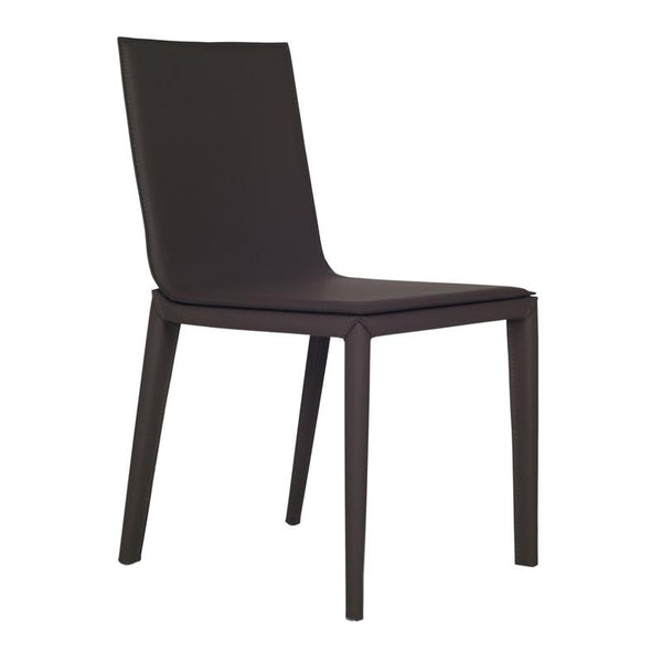 Bellini Modern Living Cherie Dining Chair CHERIE-BROWN IMAGE 1