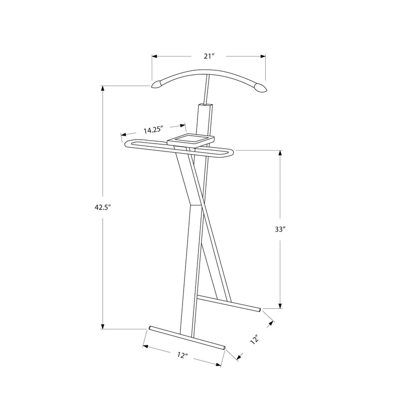 Monarch Coat Racks Valet Stand I 2024 IMAGE 5