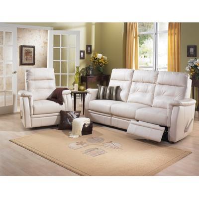 Elran Manual Reclining Leather Loveseat 9037-100/9037-110 IMAGE 1