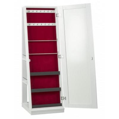 Brassex Jewelry Storage Armoire 151188-WH IMAGE 2