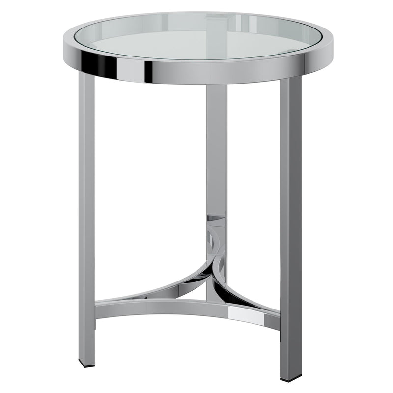 !nspire Strata 501-746 Accent Table - Chrome IMAGE 1