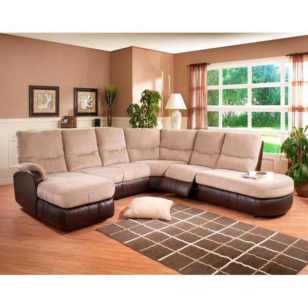 Elran Reclining Fabric Sectional 2066-Y IMAGE 1