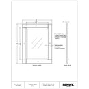  Renwil Adan MT1289 Vanity Mirror IMAGE 4