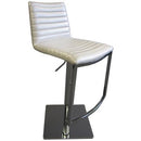 Bellini Modern Living London Adjustable Height Stool LONDON-WHITE IMAGE 1