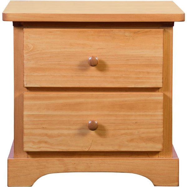 Mako Wood Furniture Polo 2-Drawer Nightstand 800-60 IMAGE 1