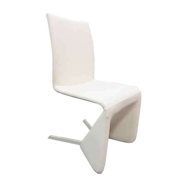 Bellini Modern Living Bernice Dining Chair BERNICE-WHITE IMAGE 1
