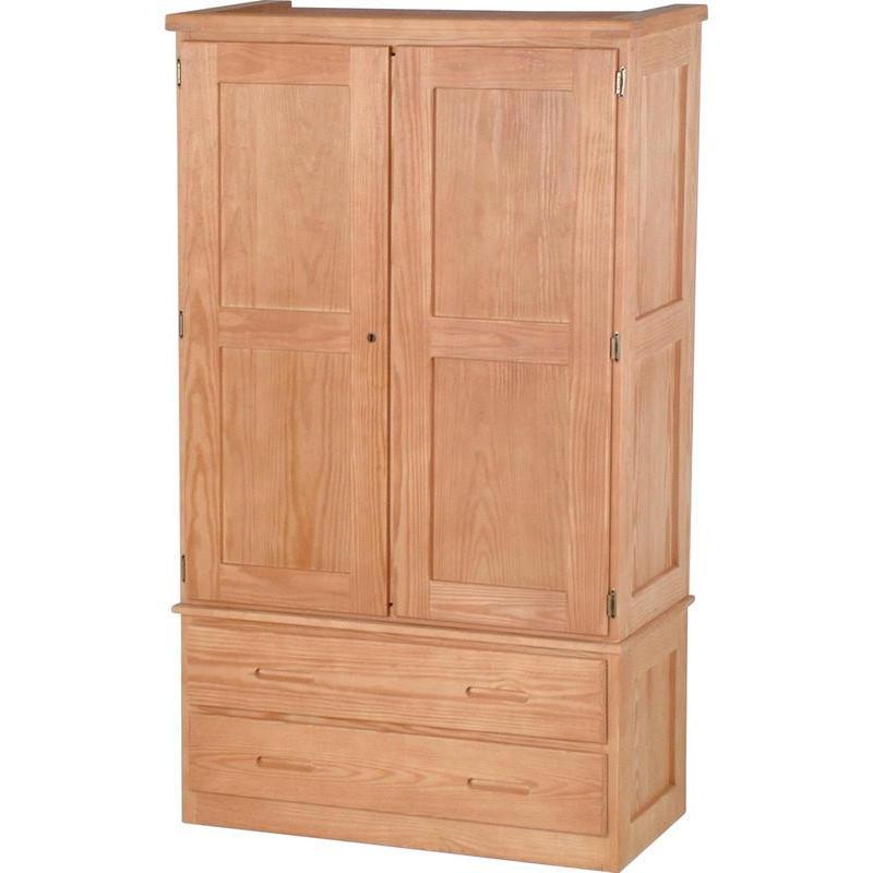 Crate Designs Furniture 2-Drawer Armoire 7016 IMAGE 1