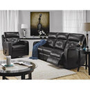 Elran Chloe Power Reclining Leather Sofa Chloe 40476-MEC-OP Power Reclining Sofa IMAGE 1