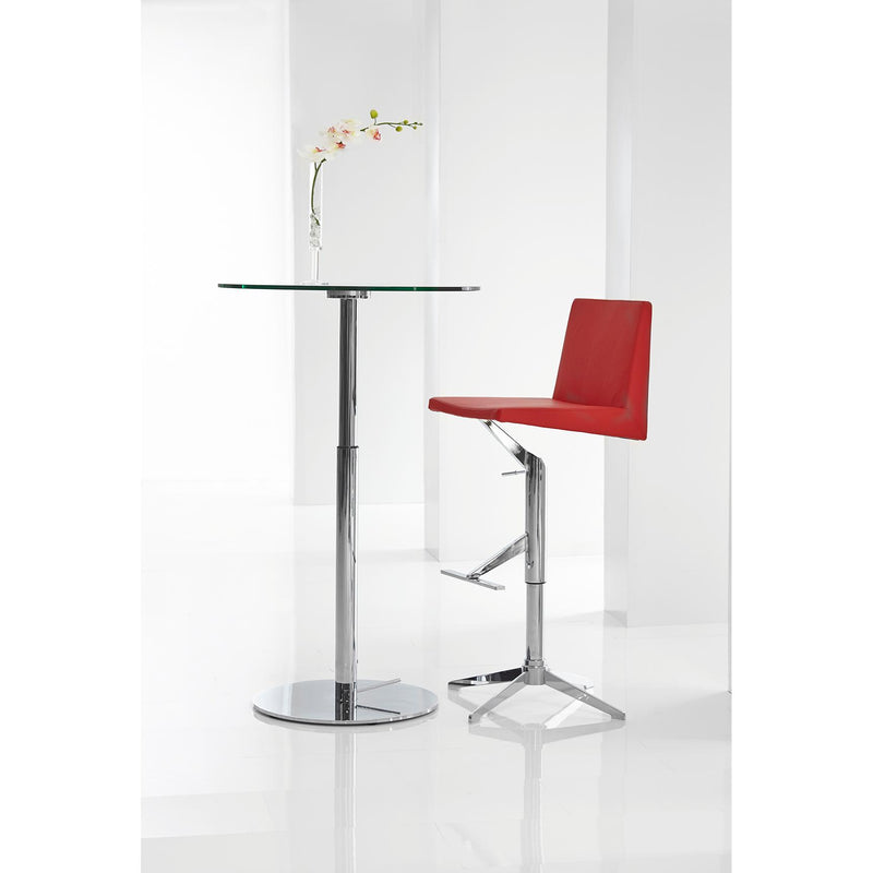 Bellini Modern Living Ethan Adjustable Height Stool ETHAN-RED IMAGE 2