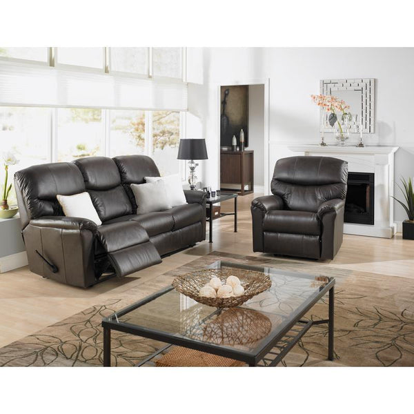 Elran Uno Reclining Leather Loveseat 20405-MEC-25 IMAGE 1