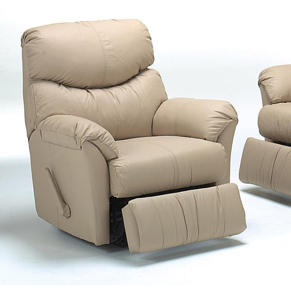 Elran Rocker Leather Recliner 90112-02 IMAGE 1