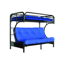 Titus Furniture T2800B 39”/54” Bunk Bed (Black) IMAGE 1