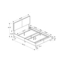 Monarch Queen Panel Bed I 5911Q IMAGE 5