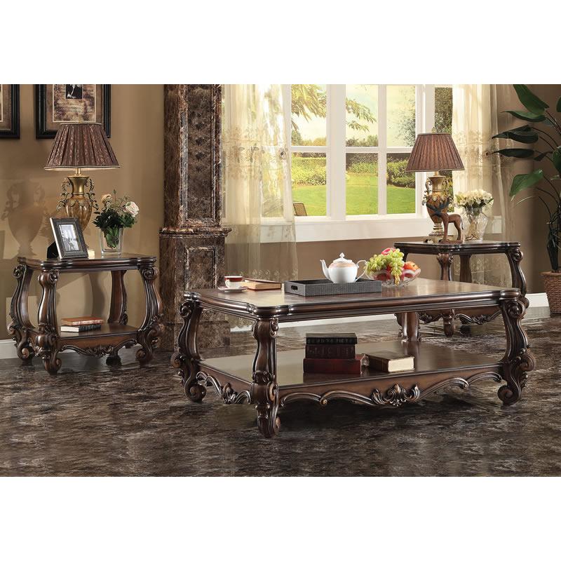 Acme Furniture Versailles End Table 82121 IMAGE 2