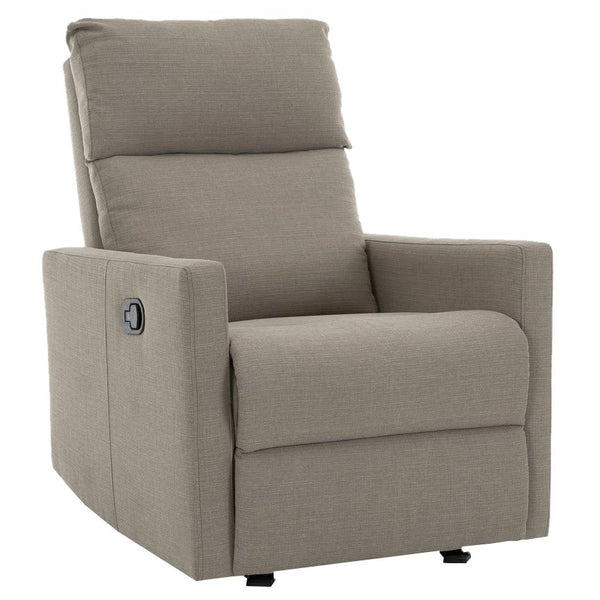 Marzilli International Inc. Nardo Glider Fabric Recliner Nardo-Beige IMAGE 1