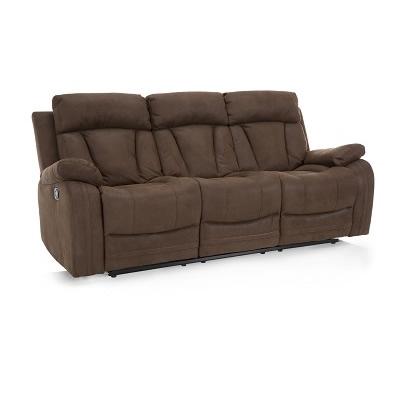 Marzilli International Inc. Soctty Reclining Bonded Leather Sofa Scotty IMAGE 1