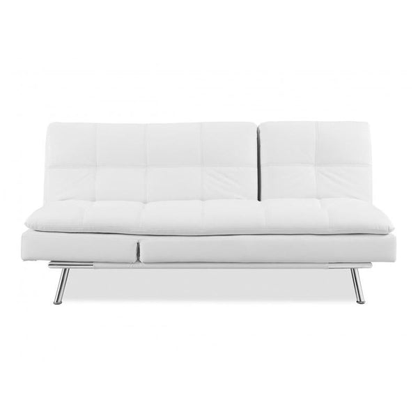 LifeStyle Solutions Palermo Leather Sofabed SCPAO-S3L15BKSP IMAGE 1