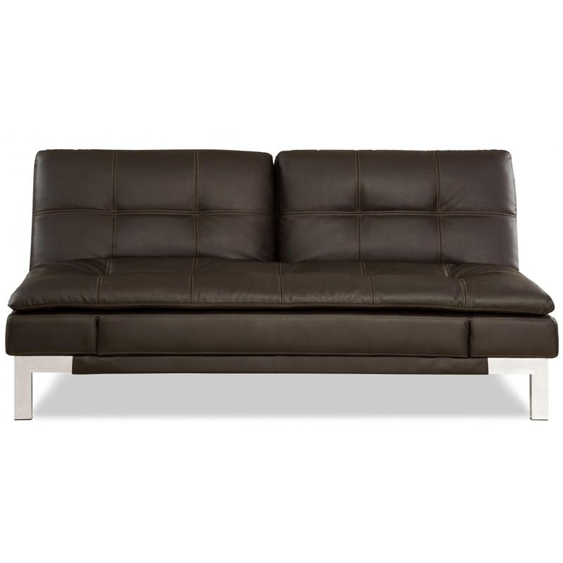 LifeStyle Solutions Valencia Bonded Leather Sofabed SC-VAL-S3L15-JV IMAGE 1