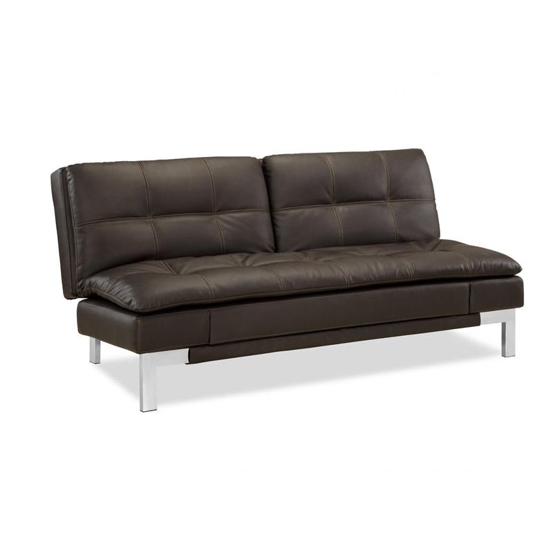 LifeStyle Solutions Valencia Bonded Leather Sofabed SC-VAL-S3L15-JV IMAGE 2