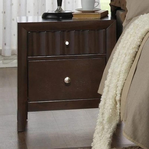 Crown Mark Nadine 2-Drawer Nightstand B4900-2 IMAGE 1