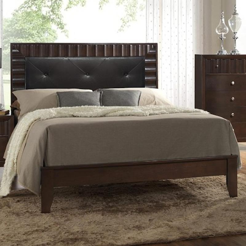 Crown Mark Nadine King Bed B4900-K-HBFB/B4900-KQ-RAIL IMAGE 1