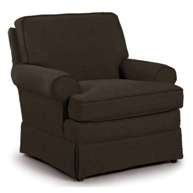 Best Home Furnishings Quinn Swivel Glider Fabric Chair 1577 21927